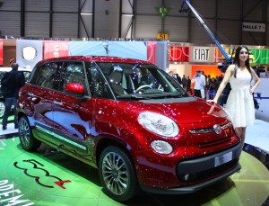 Salón de Ginebra 2012: Fiat 500L (imágenes en vivo)