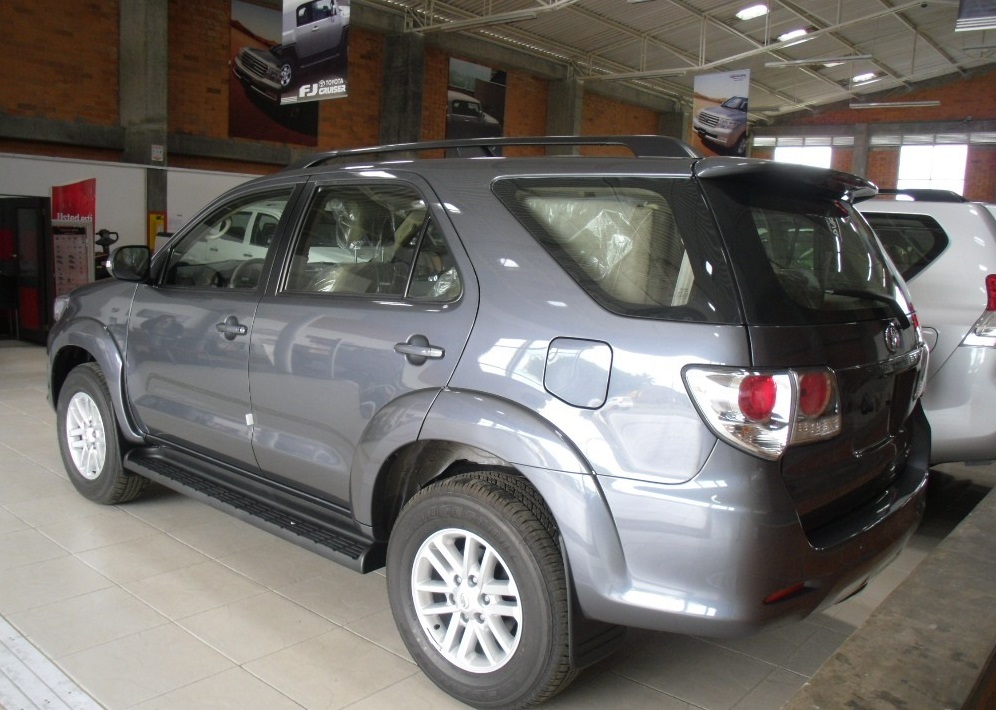 consumo toyota fortuner urbana #1