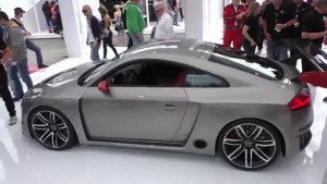 Audi TT Clubsport Concept, un deportivo biturbo eléctrico.