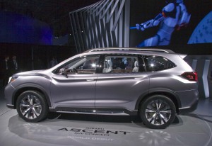 Salón del Automóvil de Nueva York 2017: Subaru Ascent SUV Concept, una gran SUV de 7 plazas