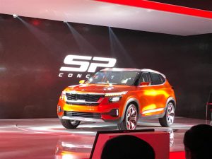 Kia SP Concept Concept, el mini SUV para países emergentes que debutó en la India