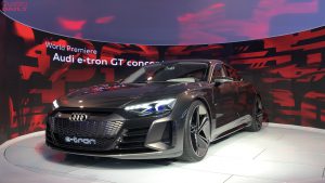 Salón de Los Ángeles 2018: Audi e-tron GT Concept, elegancia y poder